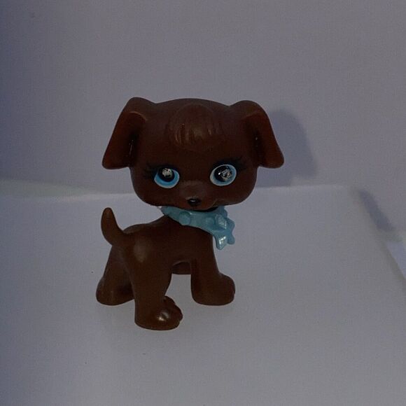 Polly Pocket Angel Doll Dog  Jewel Eyes - Picture 1 of 5